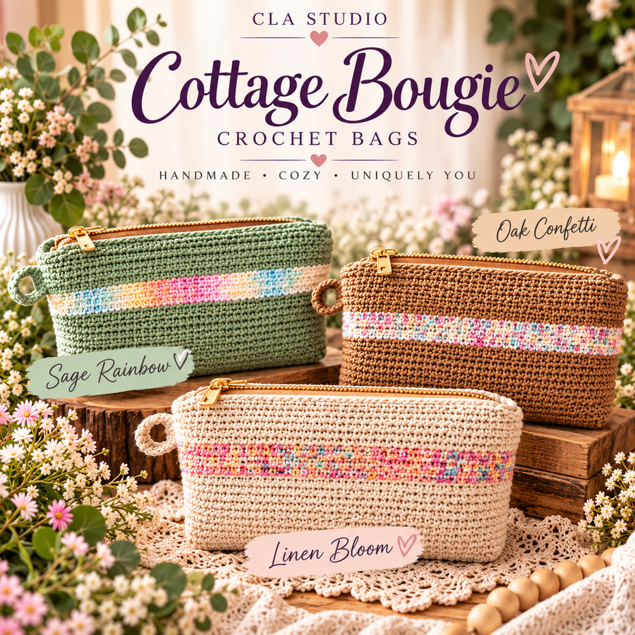 Cottage Bougie | Crochet Bags Collection